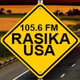 105.6 FM Rasika USA logo