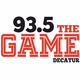 93.5 The Game - W228CK logo