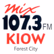 Mix 107.3 - KIOW logo