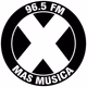 La X 96.5 logo