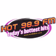 Hot 98.9 - KRVC logo