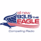 93.5 The Eagle - KOMT logo