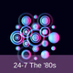 24/7 Niche Radio - 24-7 The '80s logo