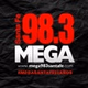 Mega 98.3 Santa Fe logo