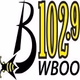 B102.9 - WBOO logo
