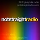 NOTSTRAIGHTradio logo