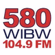 WIBW 580 104.9 - WIBW logo