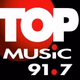 Top Music 91.7 - XEKH logo