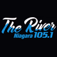 105.1 The River - CJED-FM logo