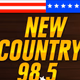 New Country 98.5 - KACO-FM logo