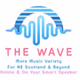 The Wave Scotland logo