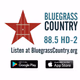 Bluegrass Country - WAMU-HD2 logo