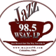 JAZZ 98.5 - WSAX-LP logo