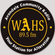 Avondale Community Radio - WAHS logo