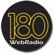 180 WebRadio logo