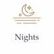 Радио Монте-Карло - Nights logo