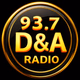 D&A Radio 93.7 logo