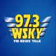 The Sky 97.3 - WSKY-FM logo