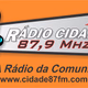 Radio Cidade FM 87.9 logo