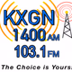 The Amazing AM 1400 - KXGN logo