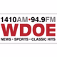 94.9FM & 1410 AM WDOE - WDOE logo