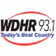 93.1 WDHR - WDHR logo