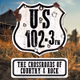 U.S. 102.3 - WXUS logo