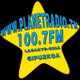 PlanetRadio 100.7 logo