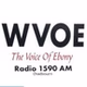 WVOE 1590 - WVOE logo