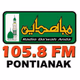 Mujahidin FM 105.8 logo