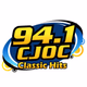 94.1 CJOC Classic Hits - CJOC-FM logo