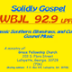 Solidly Gospel 92.9 - WBJL-LP logo