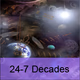 24/7 Niche Radio - 24-7 Decades logo