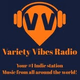 Variety Vibes Radio (VVR) logo