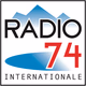 Radio 74 Internationale - KBDP-LP logo