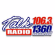 Talk Radio 106.3/1360 - K292HK logo