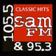 Sam FM 105.5 & 95.3 - W237CA logo